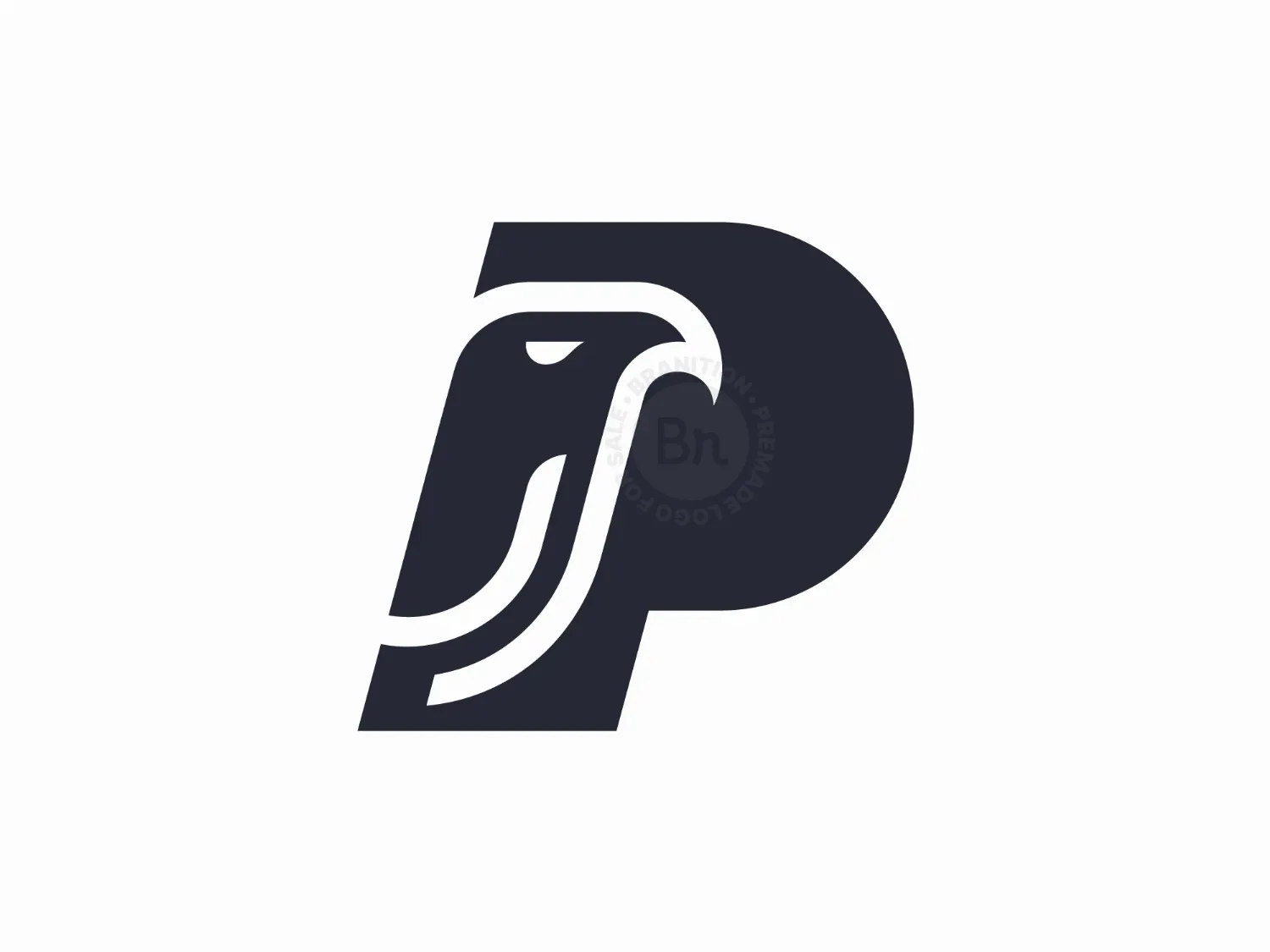 Falcon P Letter Mark Logo