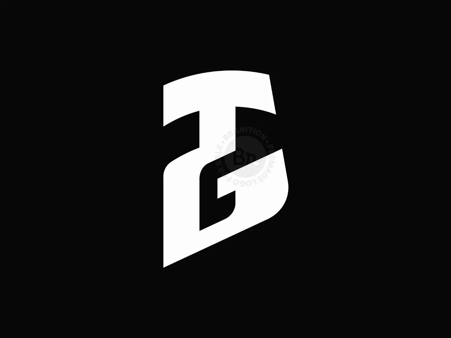 GT TG Letter Mark Logo