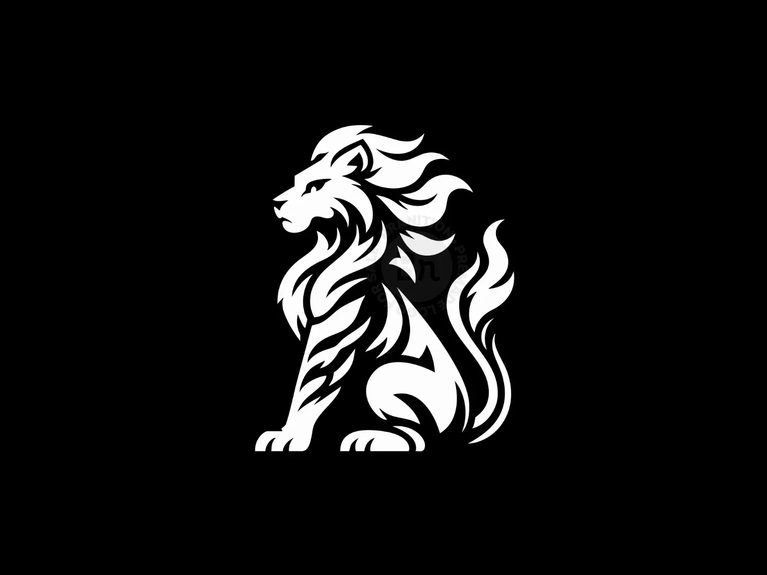 Leadership, Power And Legacy Majestic Abstract Lion Logo