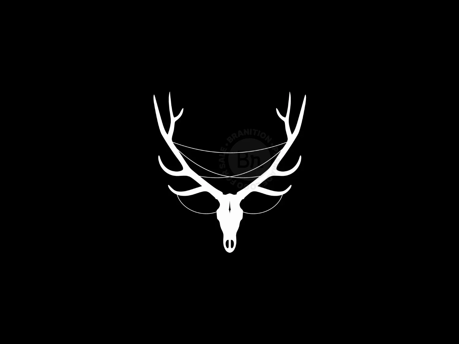 Deer Skull Logo