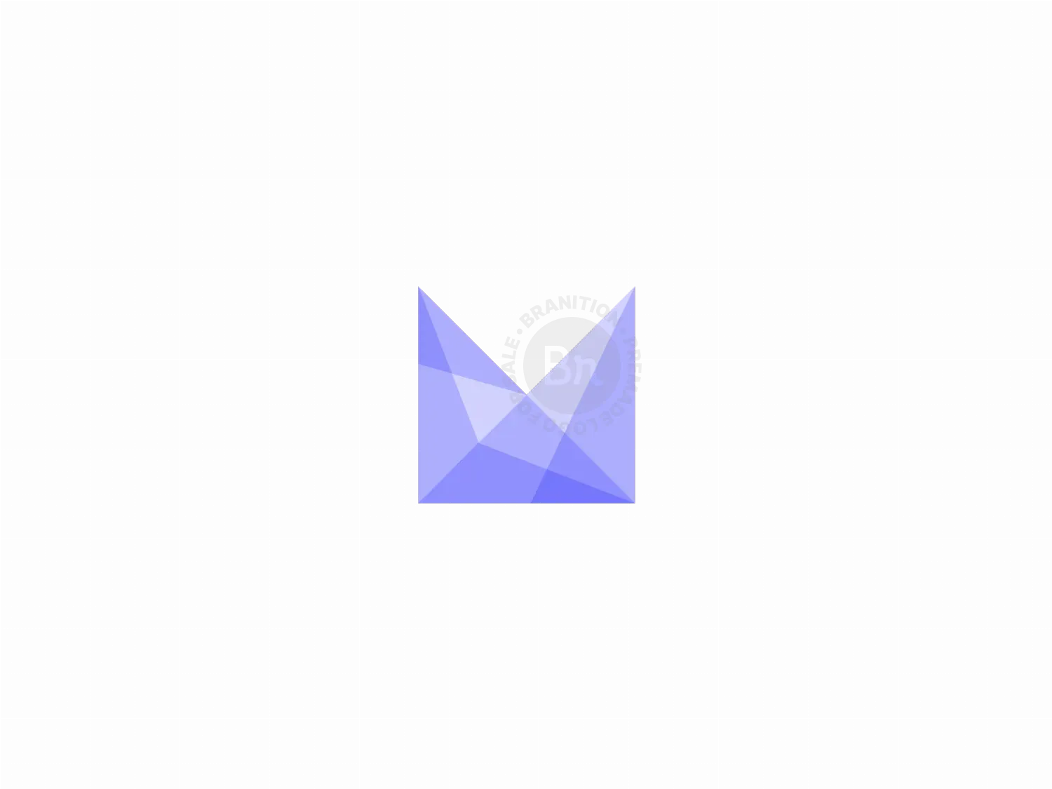Letter M Mosaic Logo