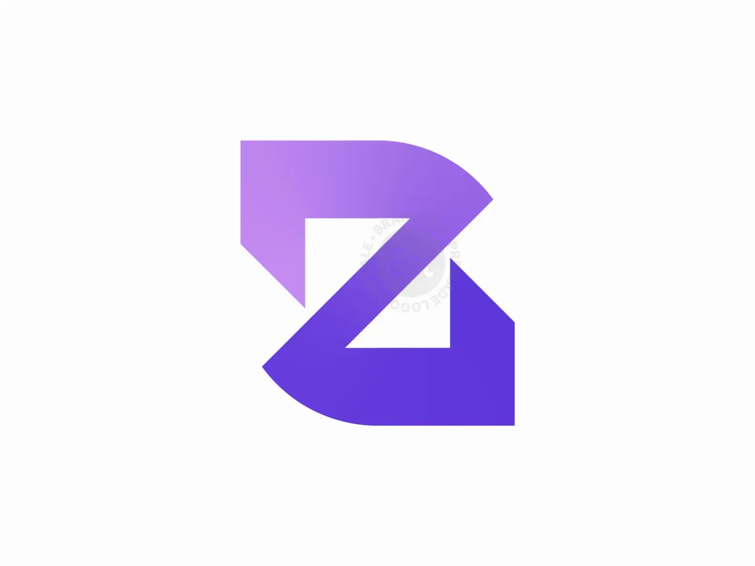 Z Monogram Logo/ Z Brandmark/ Modern Z Letter Logo
