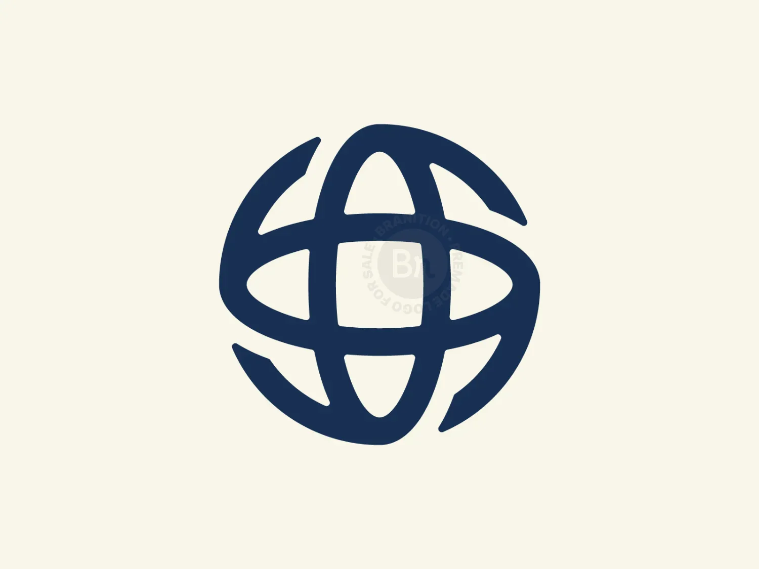 Global S Logo / S Letter Globe Icon / S Globe Logo