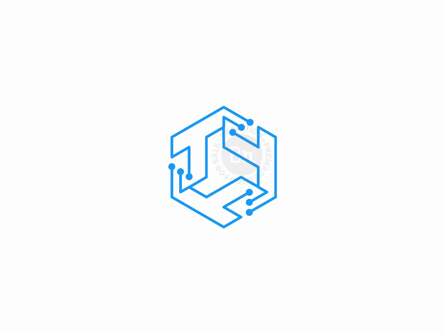 Hexagon T Logo