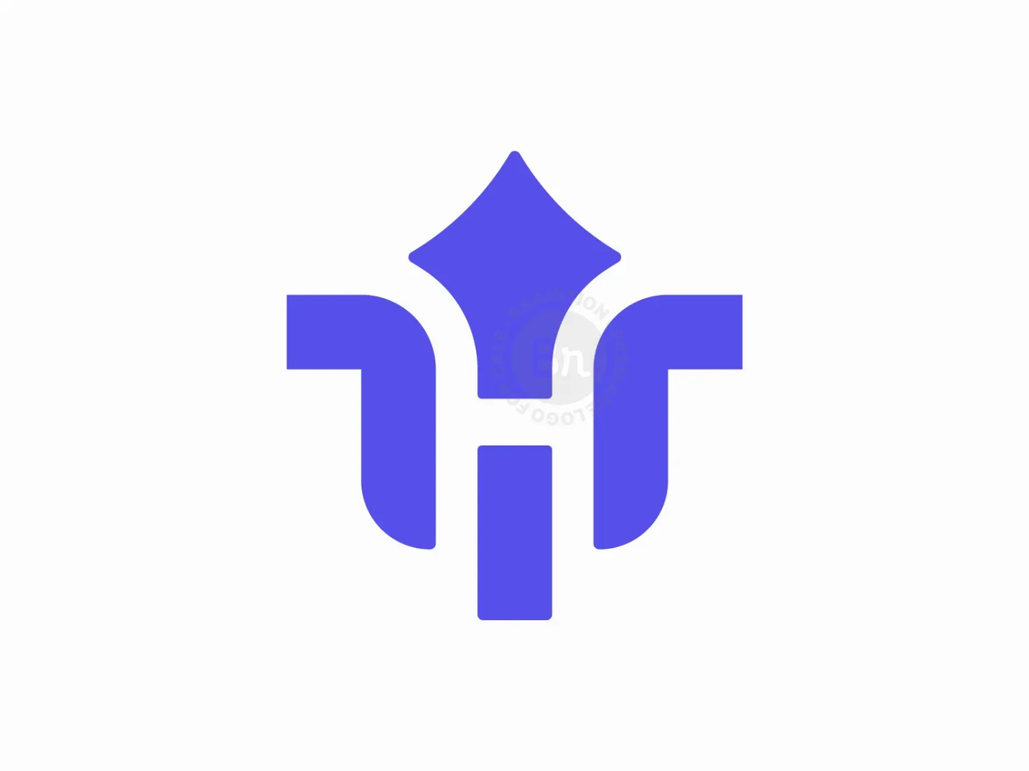 Abstract H Logo / H Monogram Logo / Modern H Letter Logo