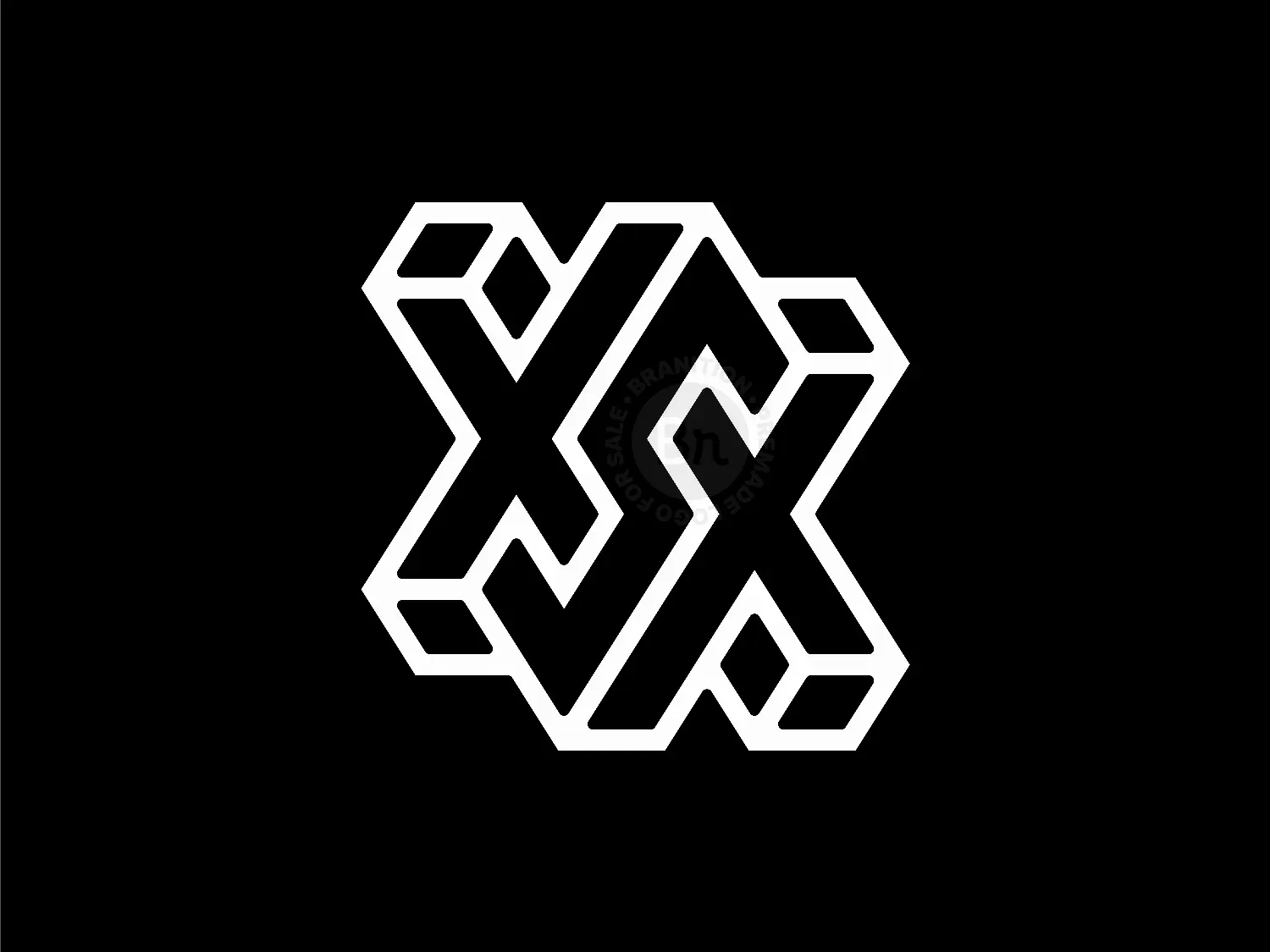 Letter XSX Initial XXS Monogram Logo