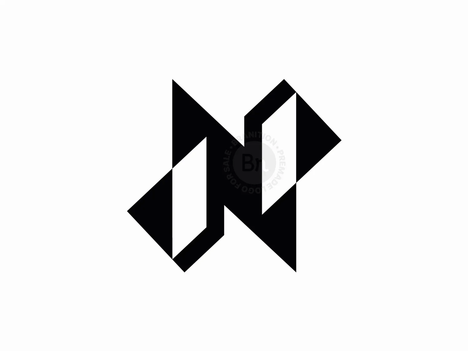 N Geometric Logo