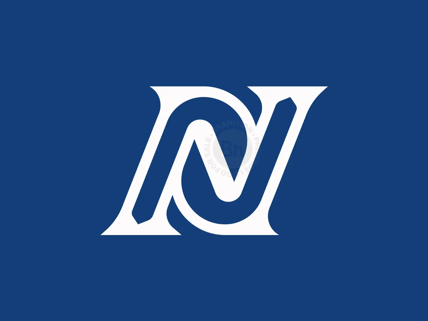 Stylish Letter N Logo