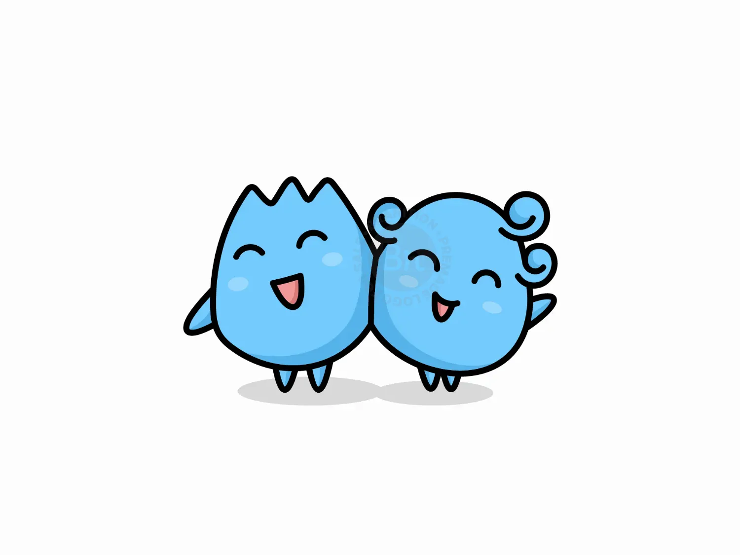Two Cute Monster