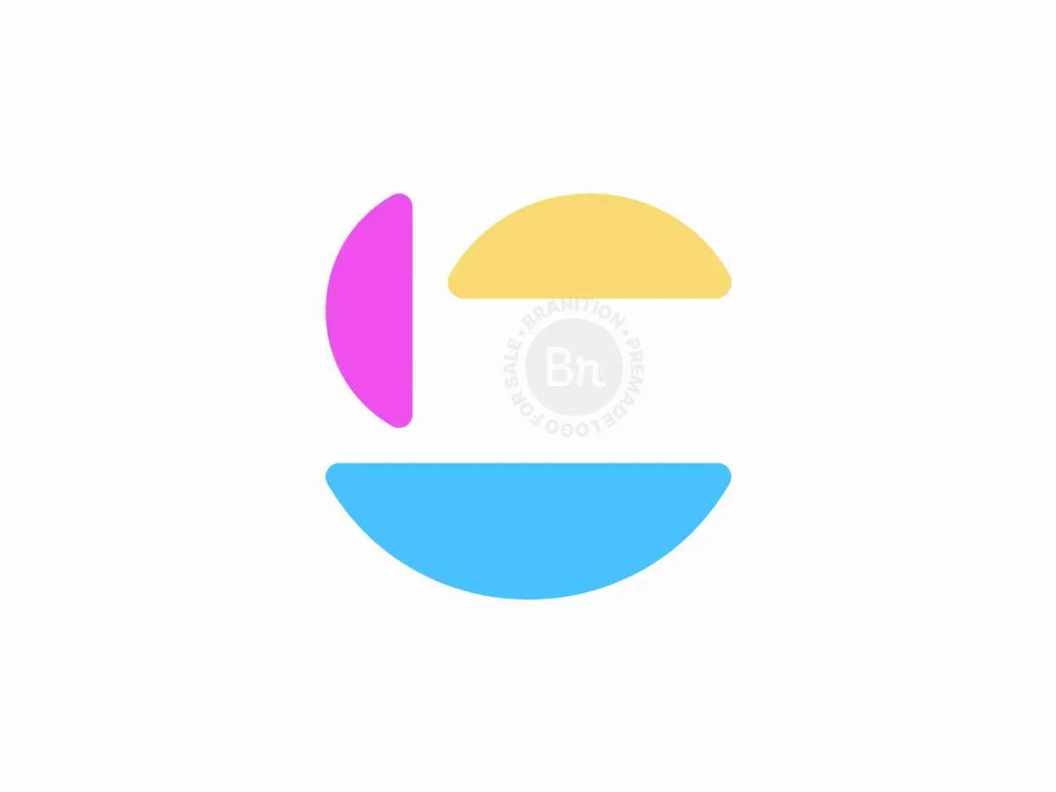 Colorful C Logo/ C Letter Logo/ Abstract C Logo