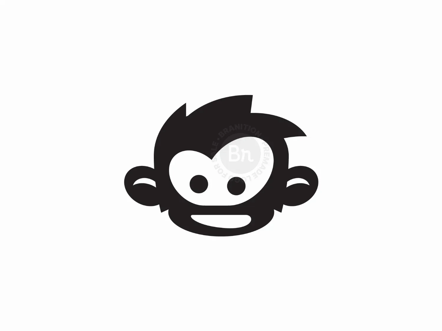 Monkey And Butterfly Logo