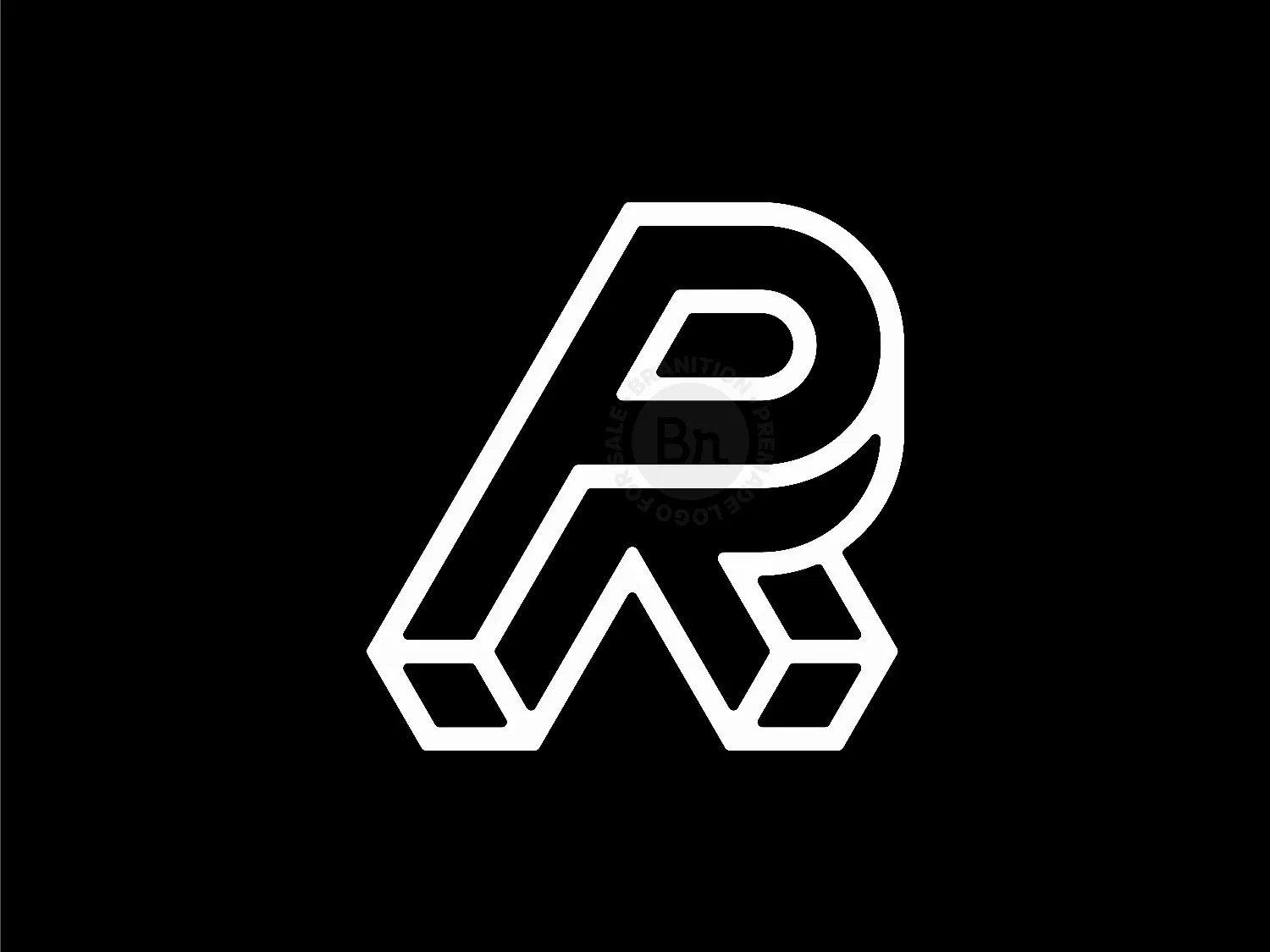 letter initial p logo 1