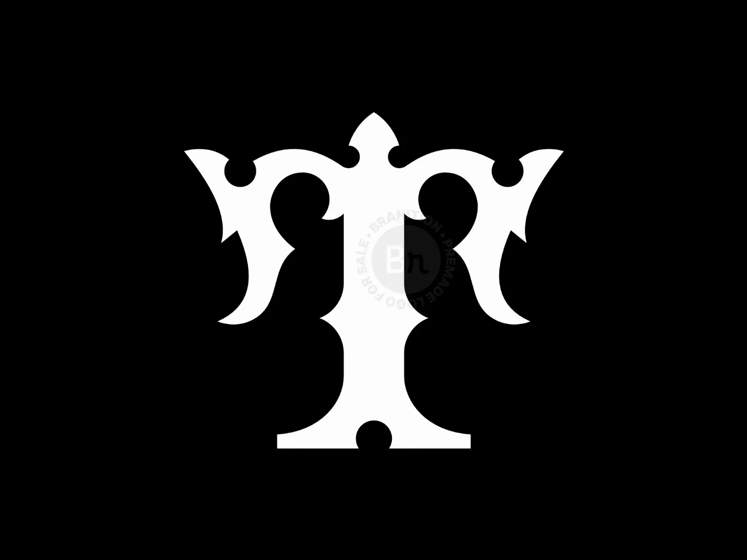 monogram design logo 3