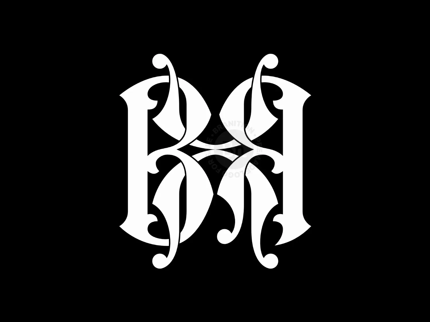 Unique Stylish BRX Or BXR Logo