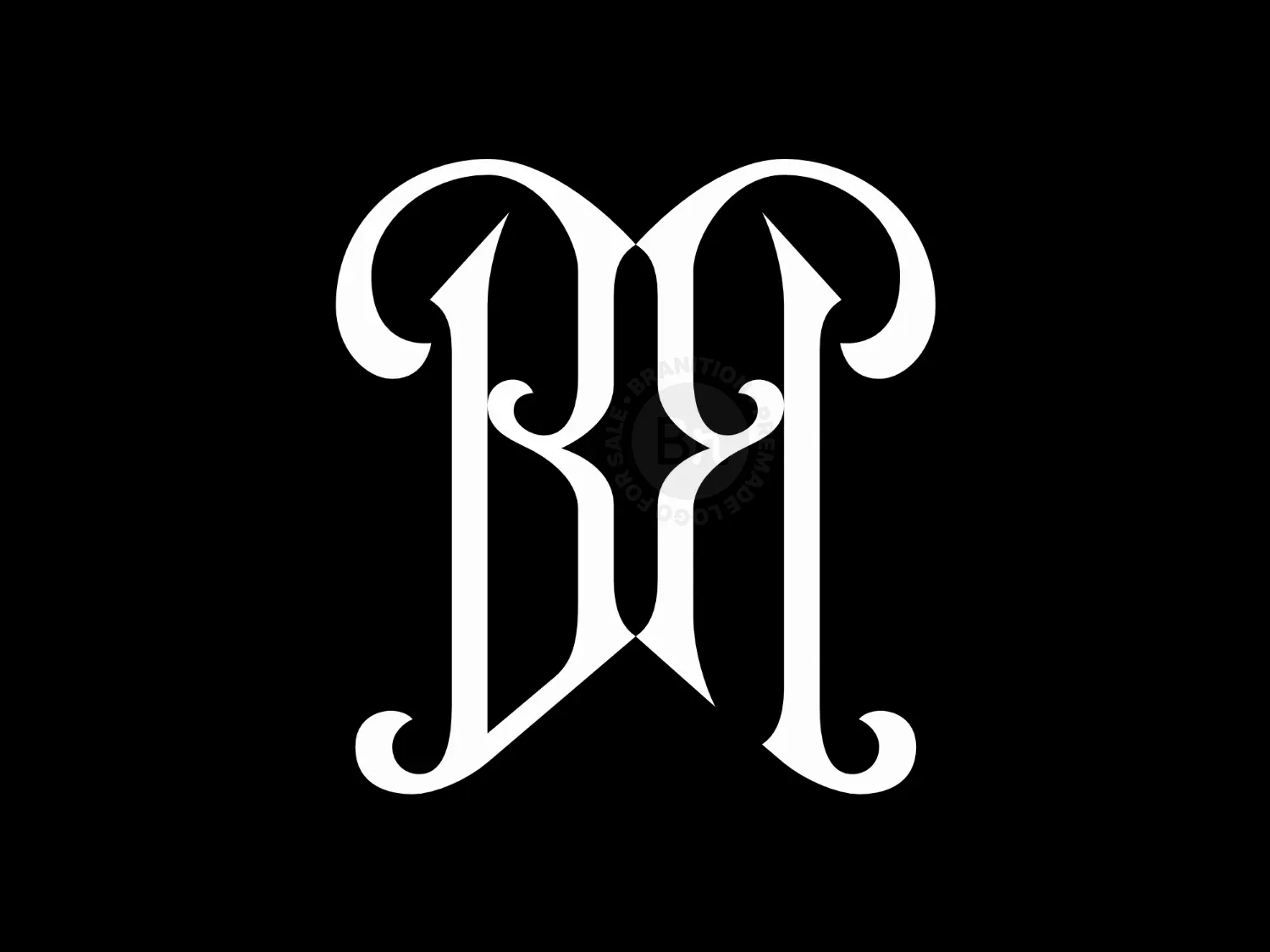 Unique Stylish BR Or RB Logo