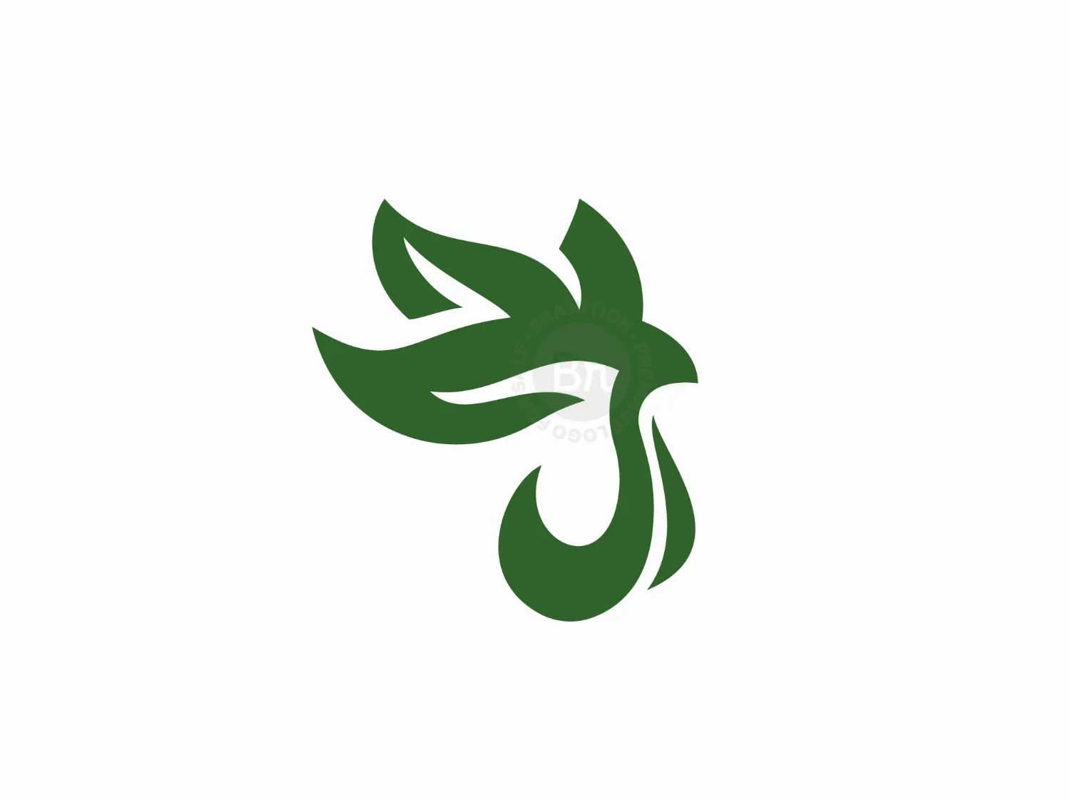 Green Rooster Logo