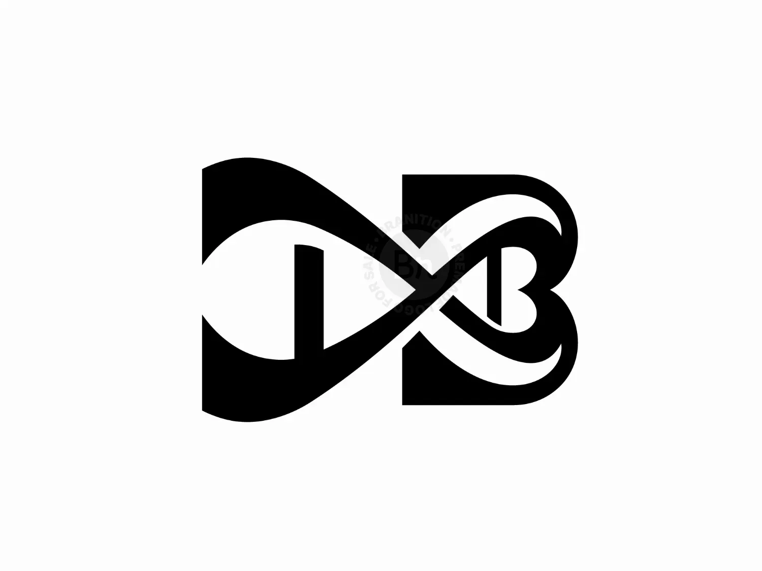 initial b logo logo 0