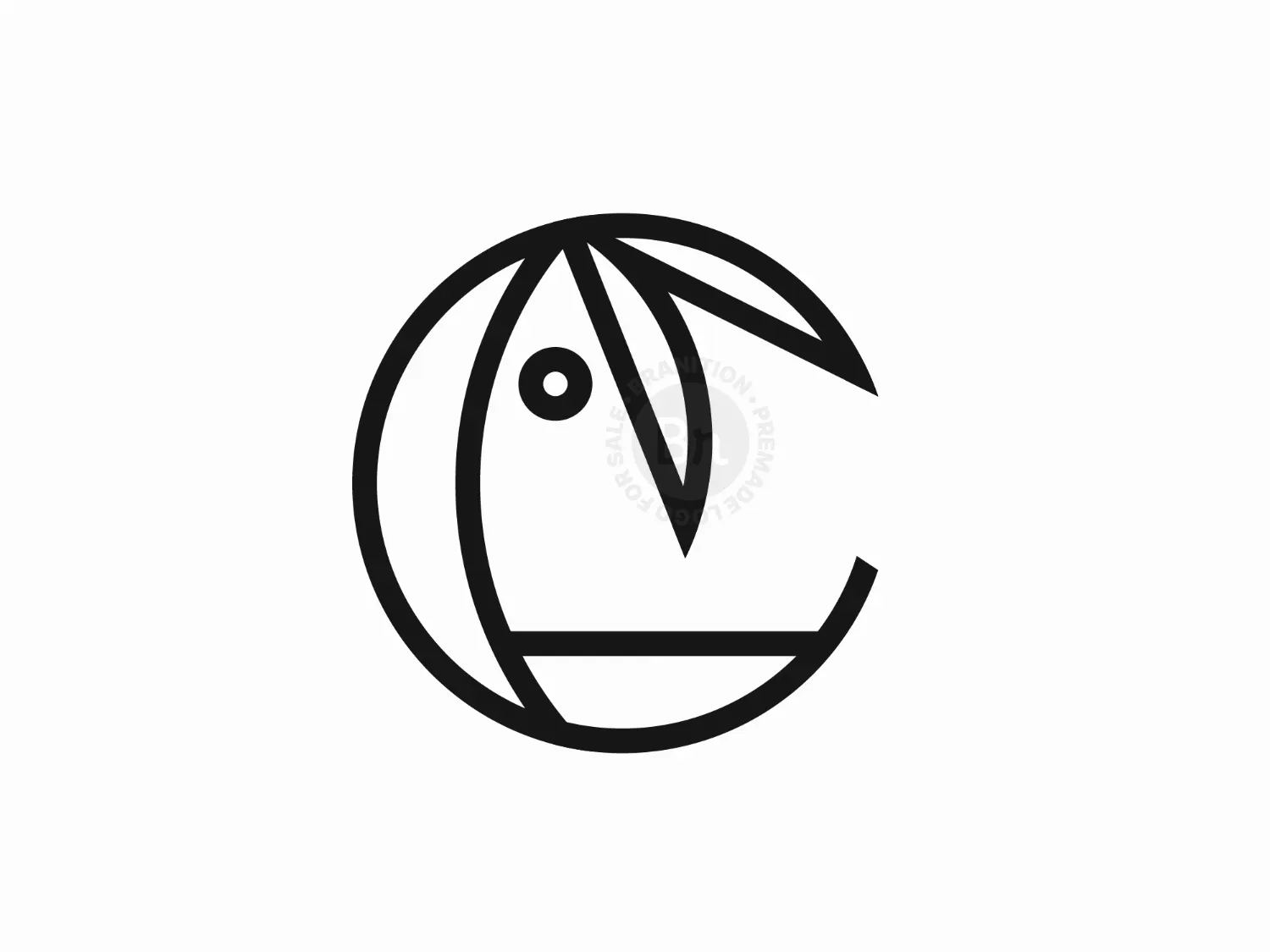 Letter C Palm Logo