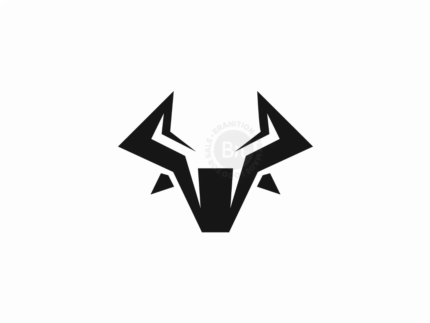 Thunder Lightbolt Bull Logo