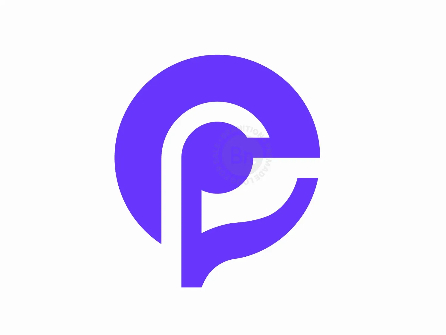 Letter E Music Note Logo