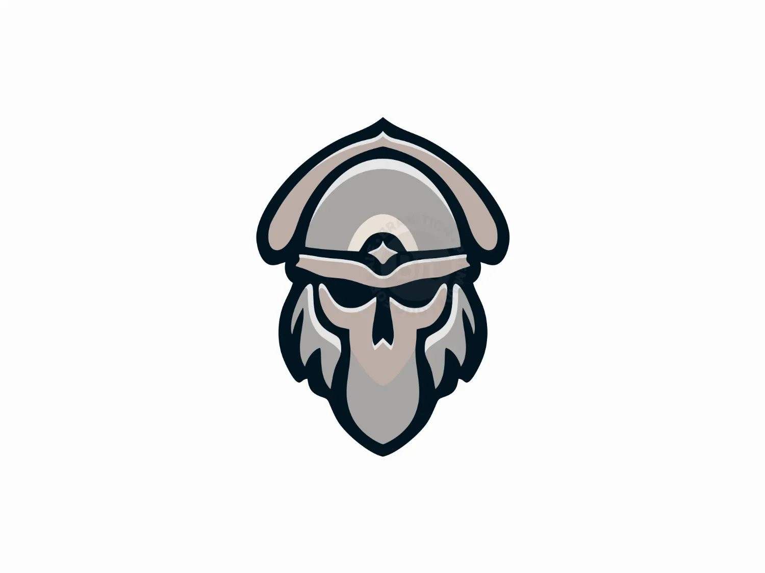 mascot skull logo 21