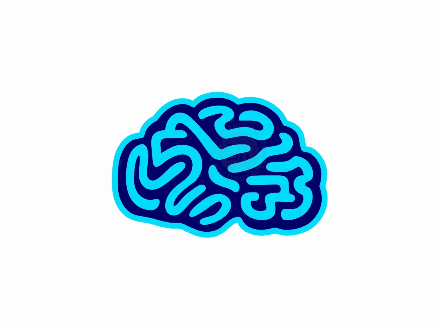 Digital Brain Maze Logo