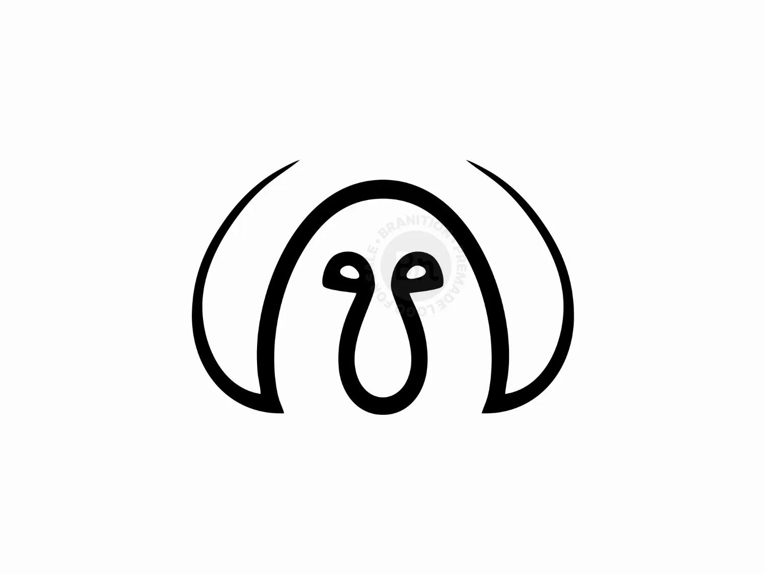 Abstract Monkey Logo