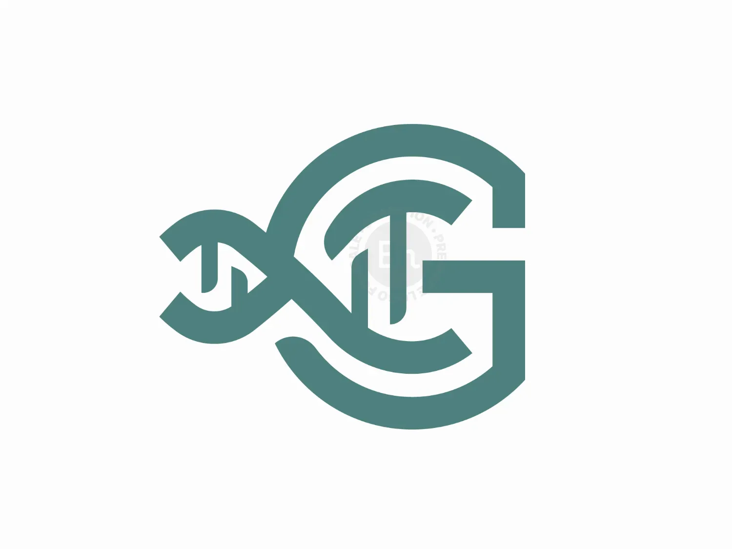 Letter G DNA Logo