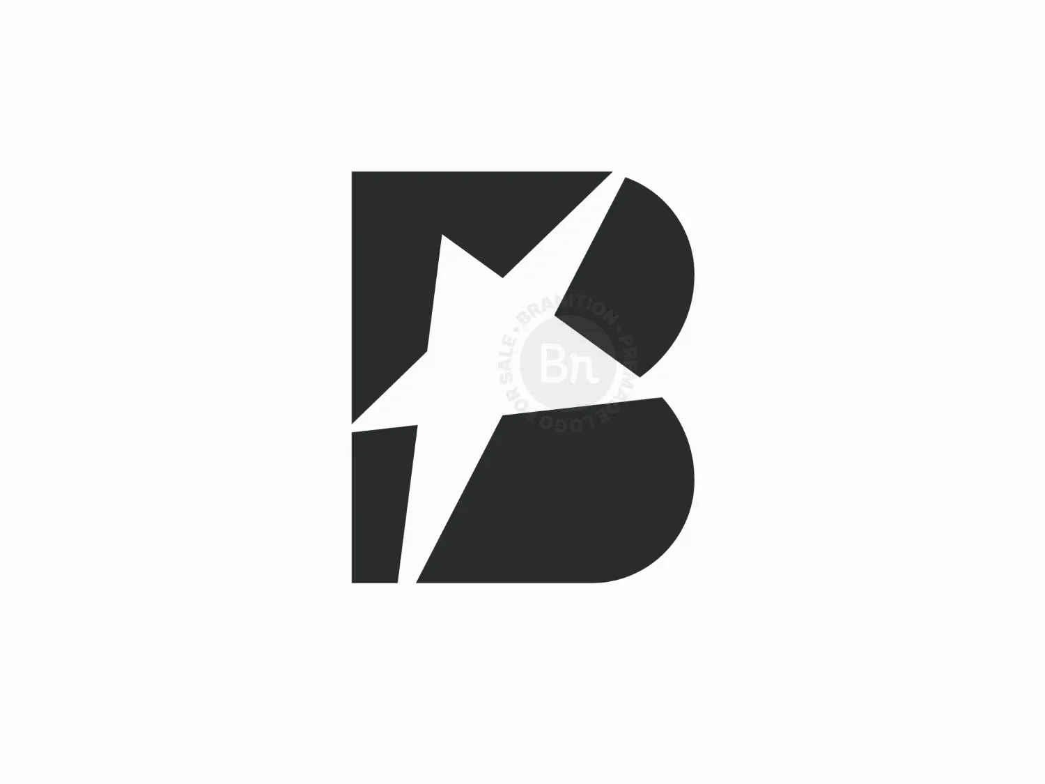 Letter B Star Logo Concept