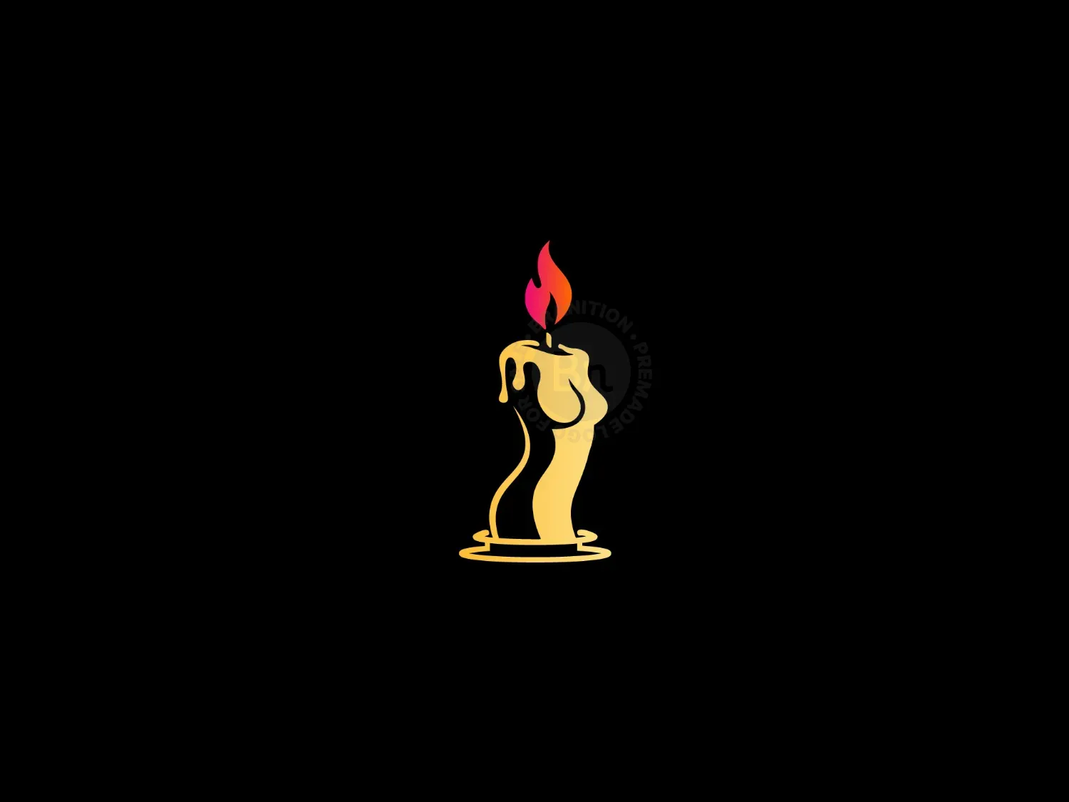 Light In The Darkness Candle Women Logo