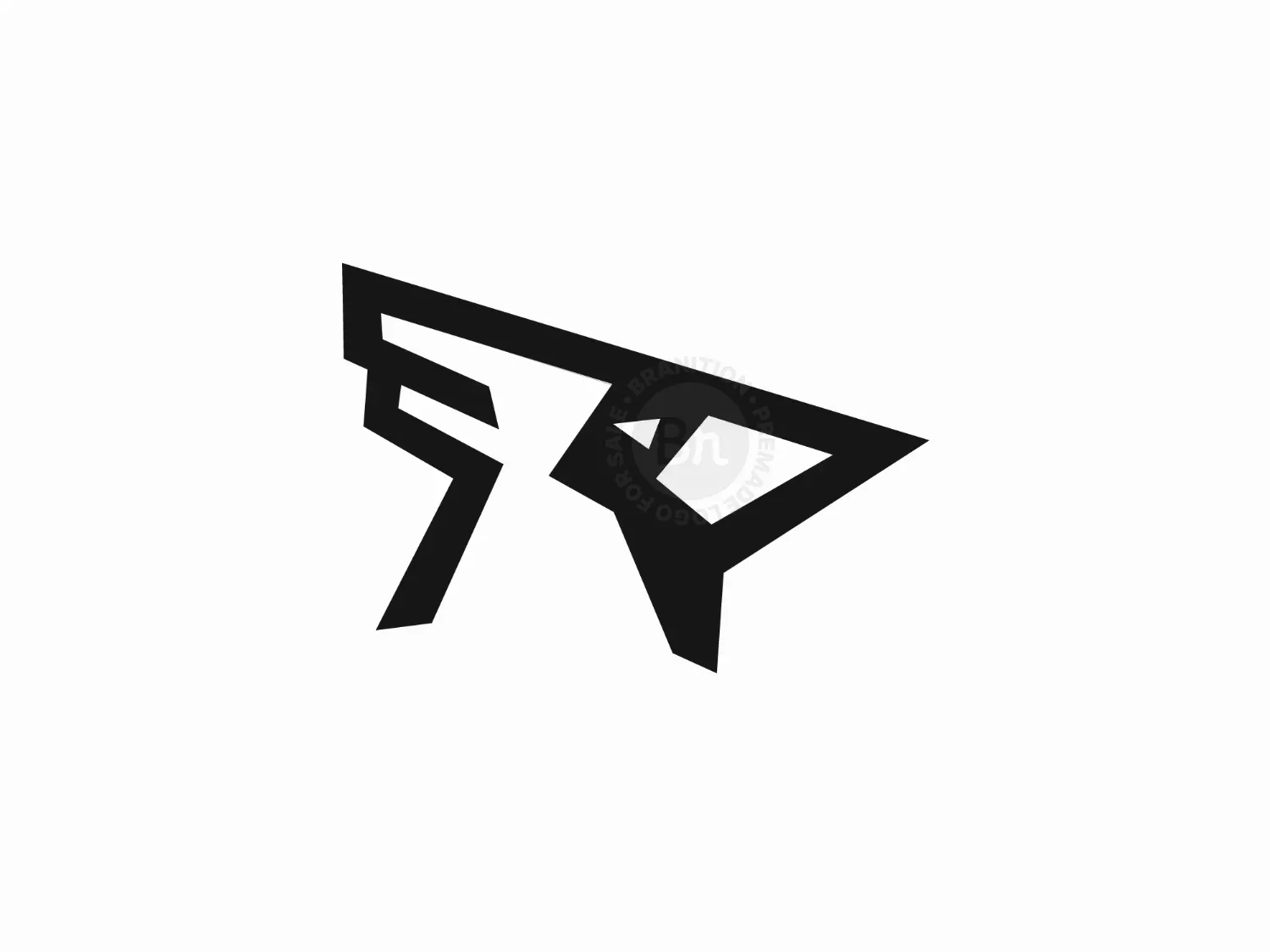 Simple Cardinal Bird Logo