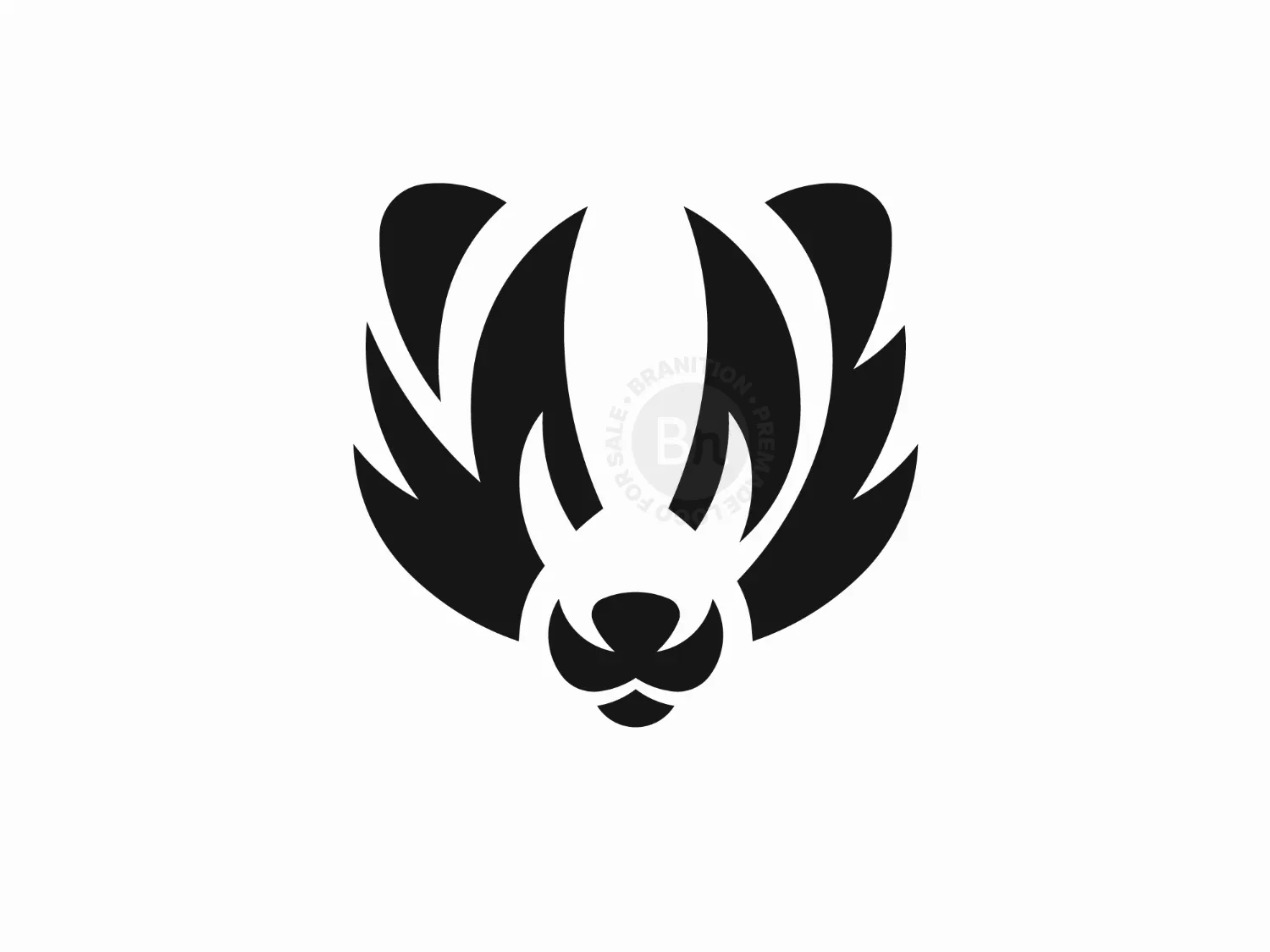 Simple Badger Logo