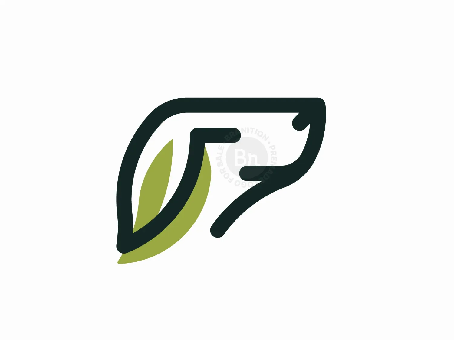 Eco Dog Leaf Logo