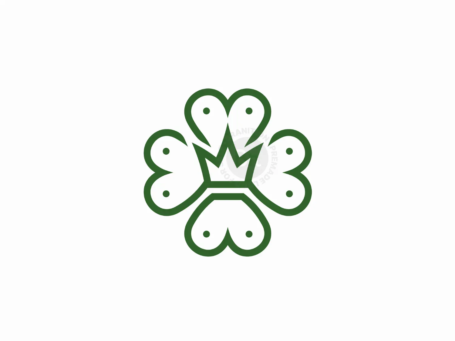 Crown Clover Leaf Logo