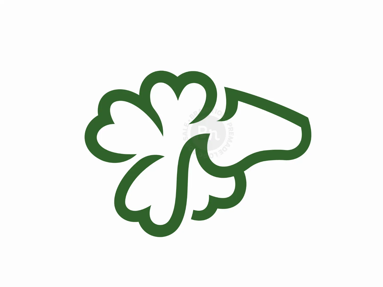 Horse Clover Leaf Logo