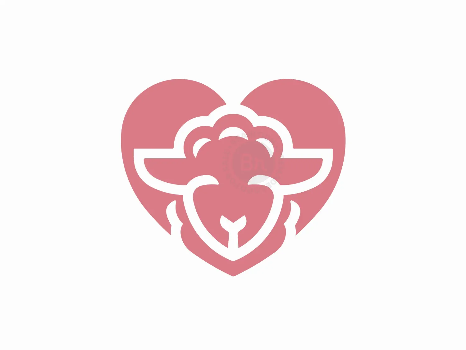Heart Sheep Logo