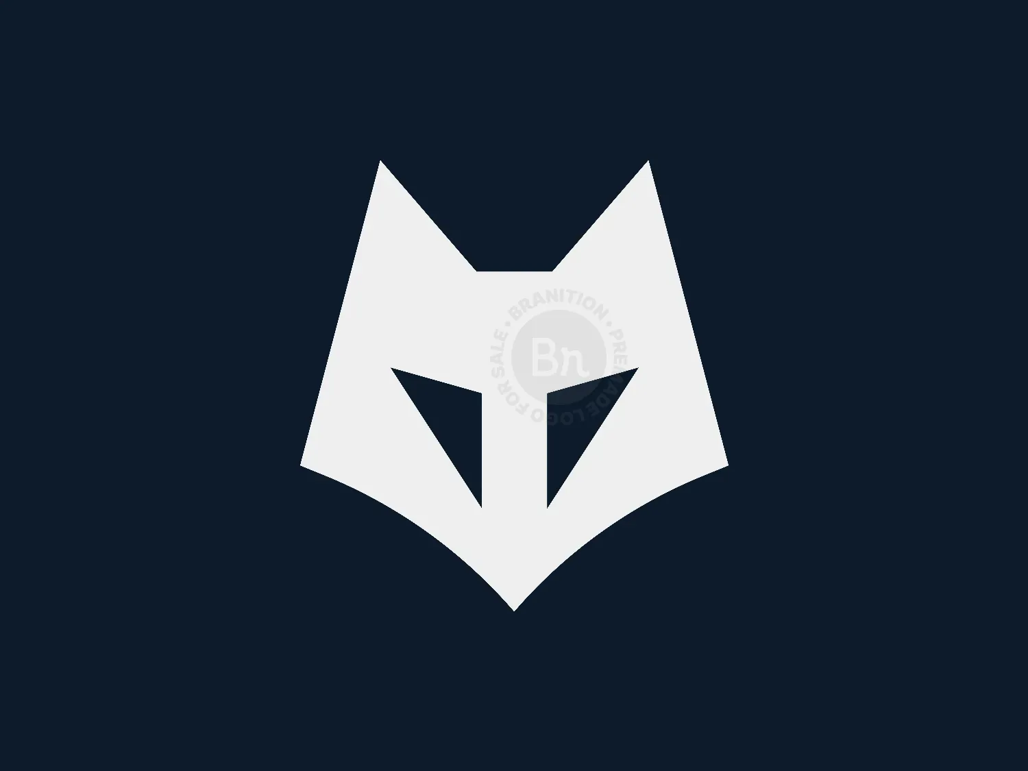 Minimal Fox Logo Mark