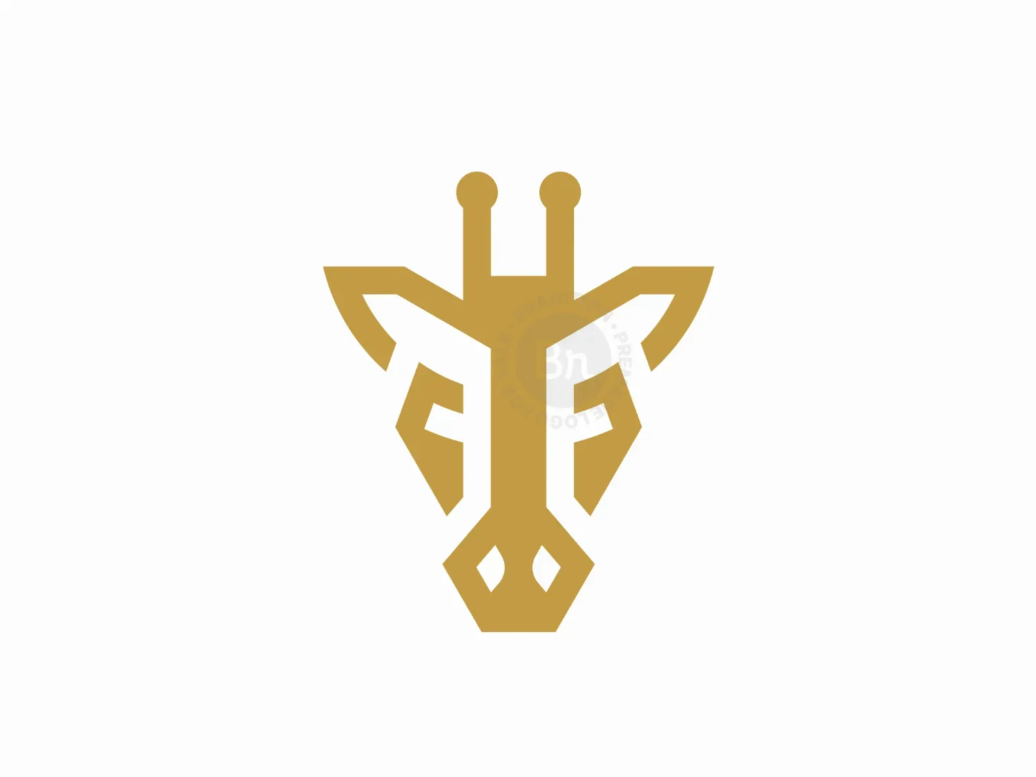 Giraffe Modern Logo