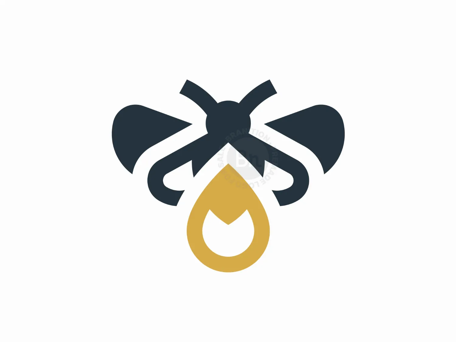Bee Honey Logo