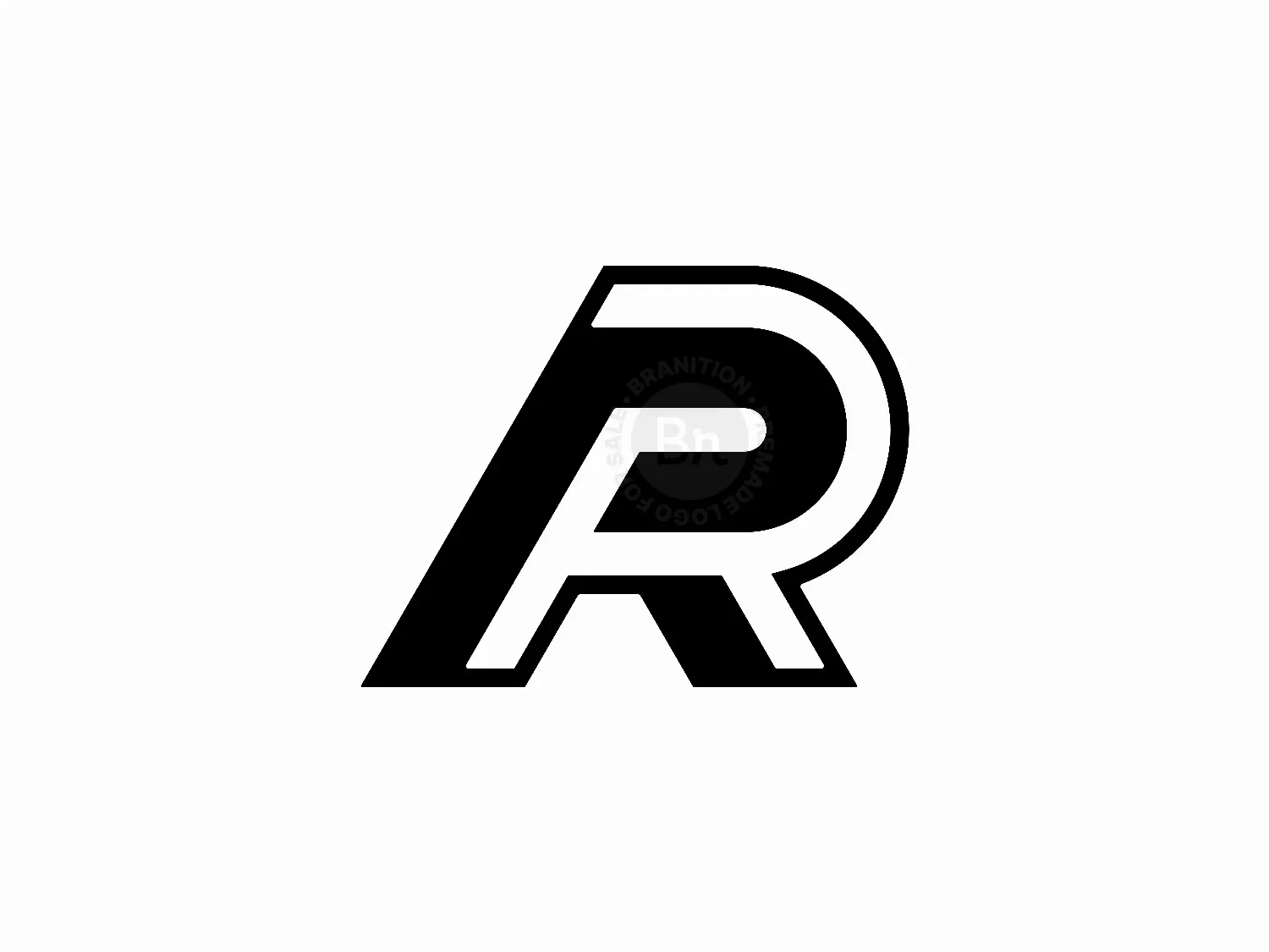 Letter RFP Initial RPF Monogram Logo