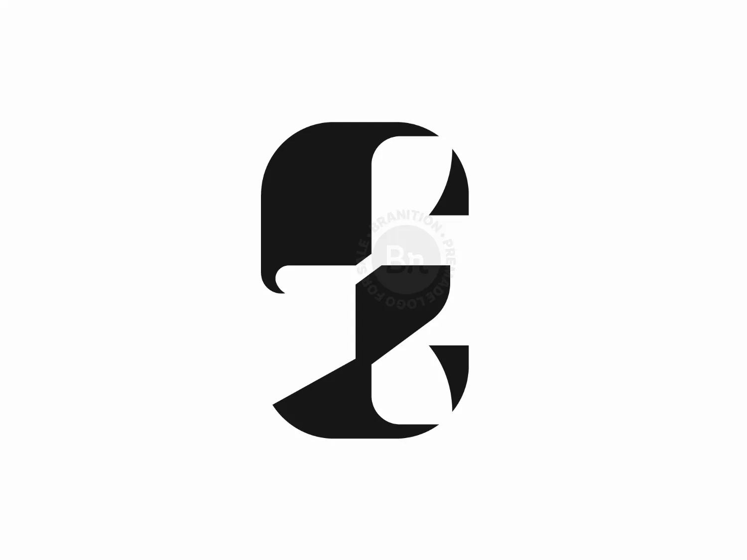 Letter C Bear Logo