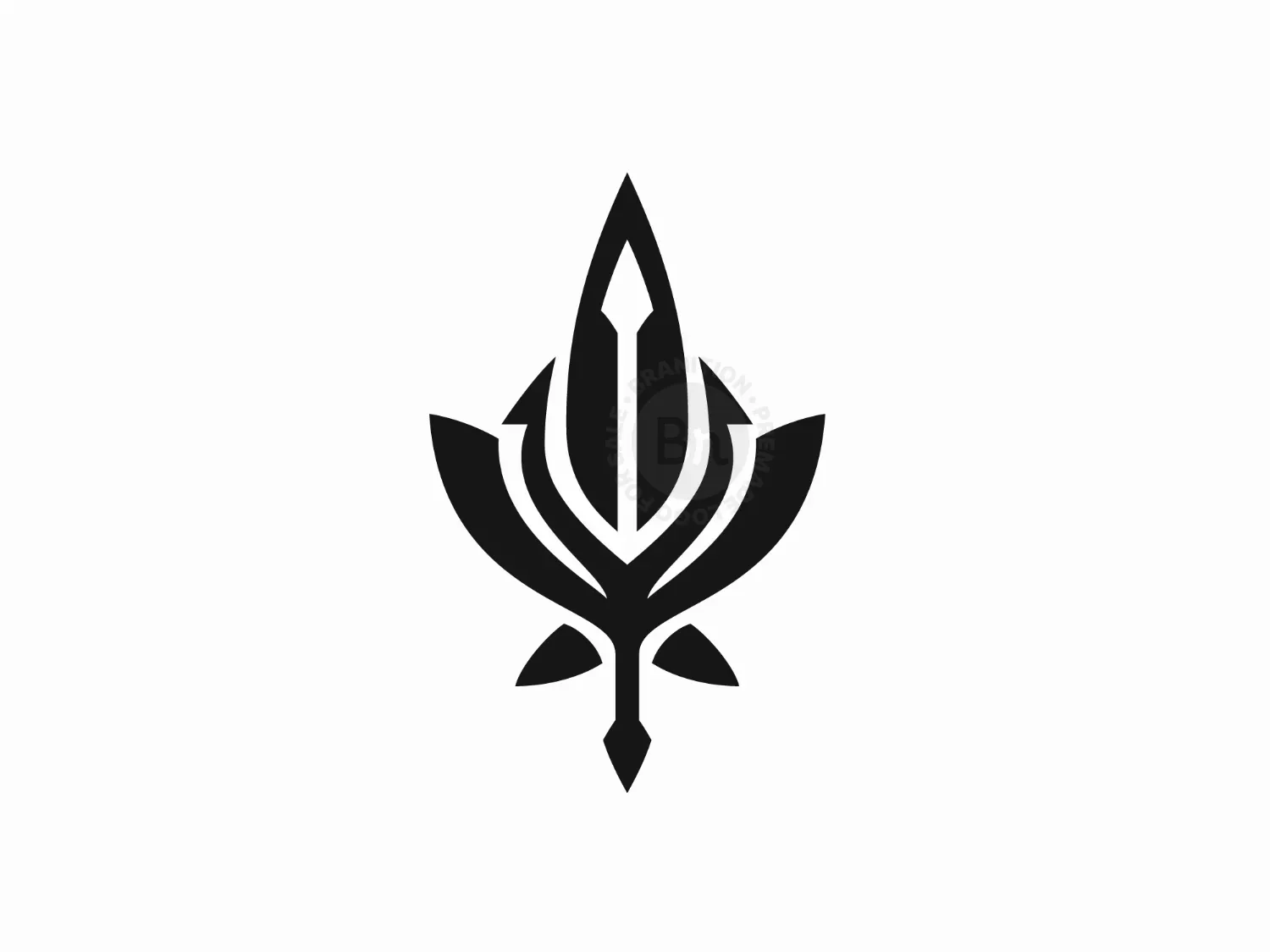 Cannabis Trident Logo