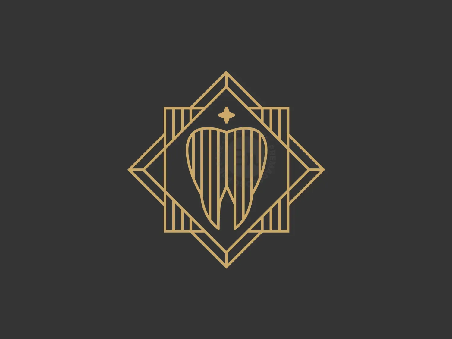 Tooth Art Deco