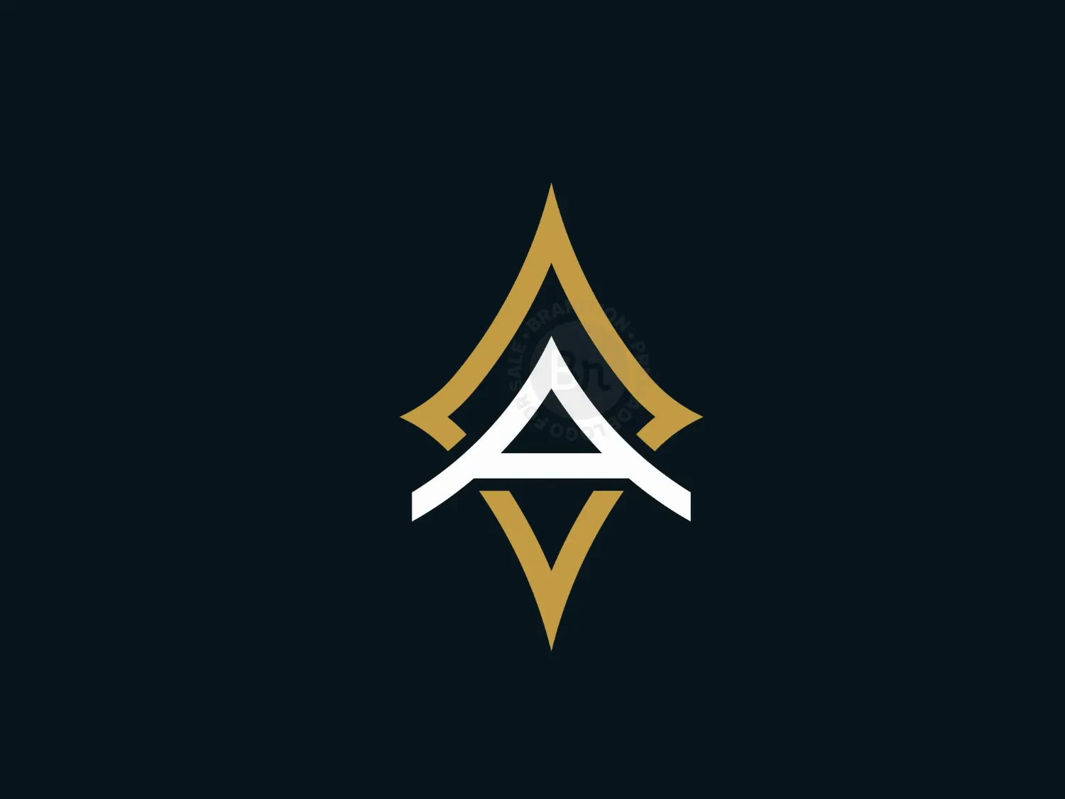 Letter A North Star Logo