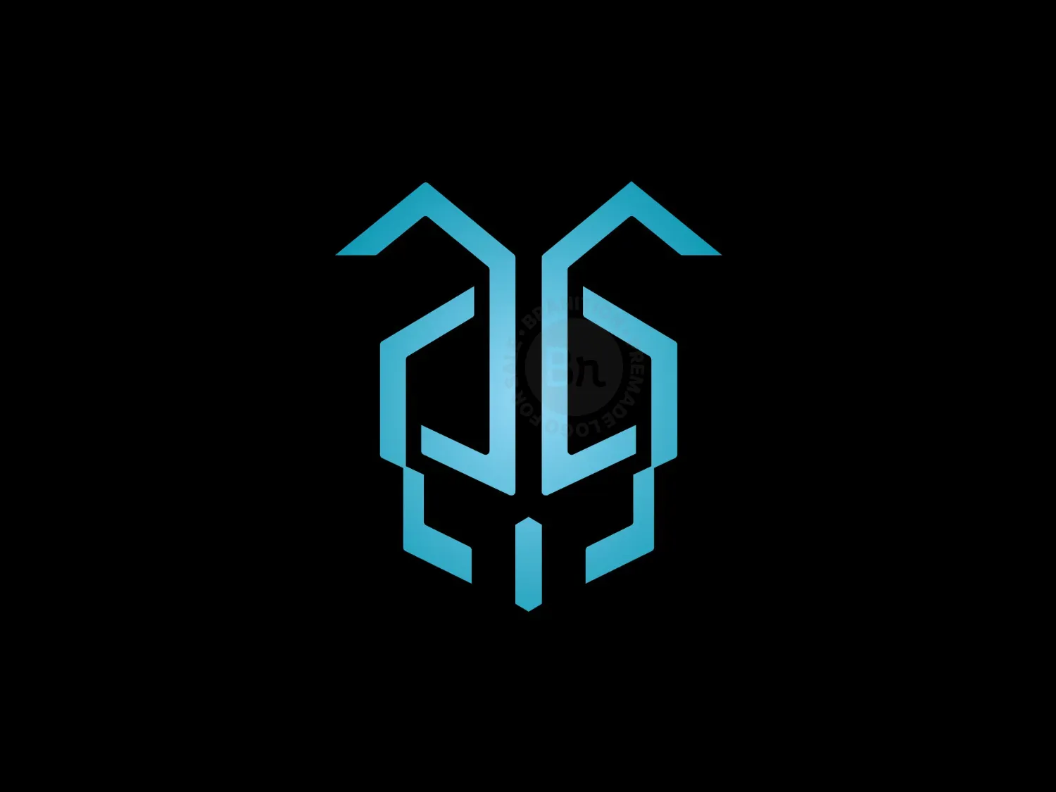 Ant Head Power Logo