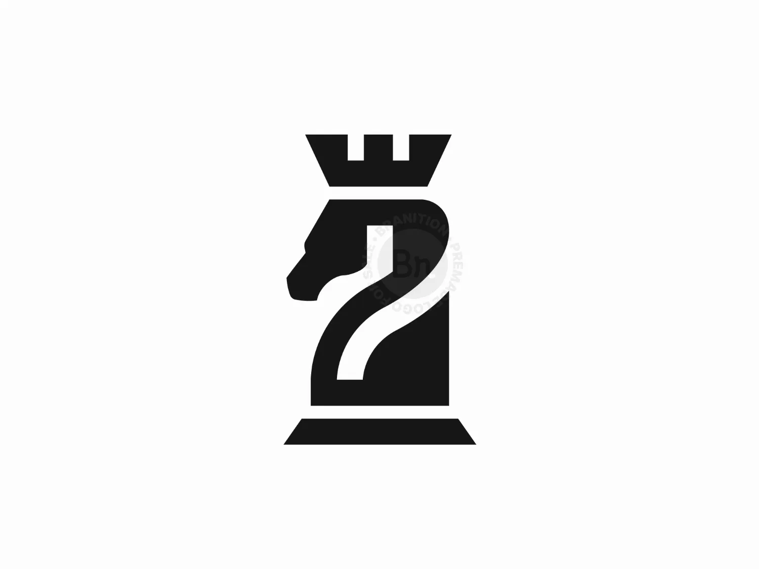 Horse Chess Tactical Logo