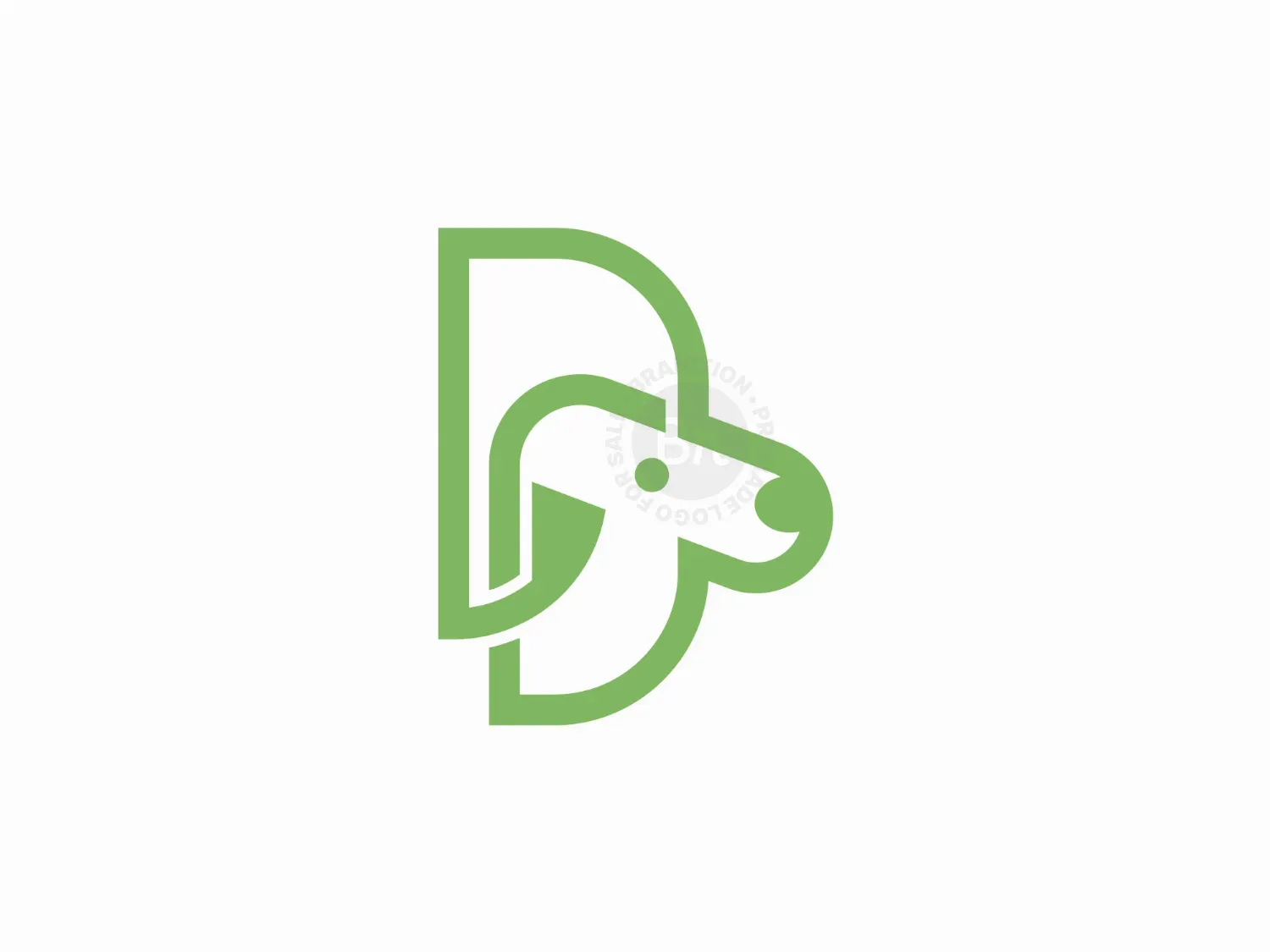 d letter logo 0