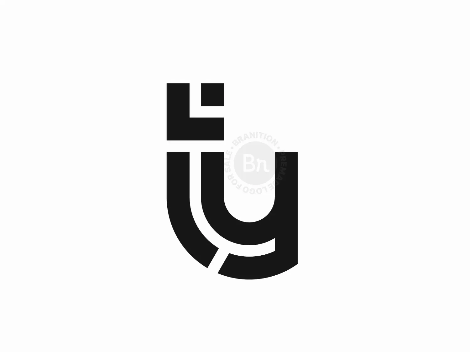 Letter Iy Or YI Logo