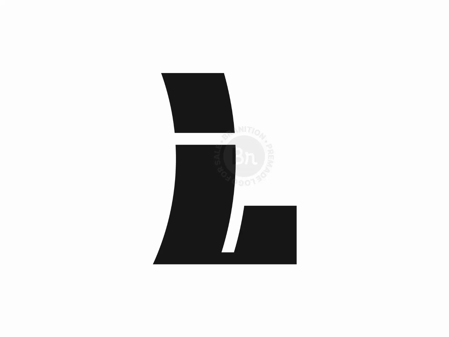Letter IL Or LI Logo