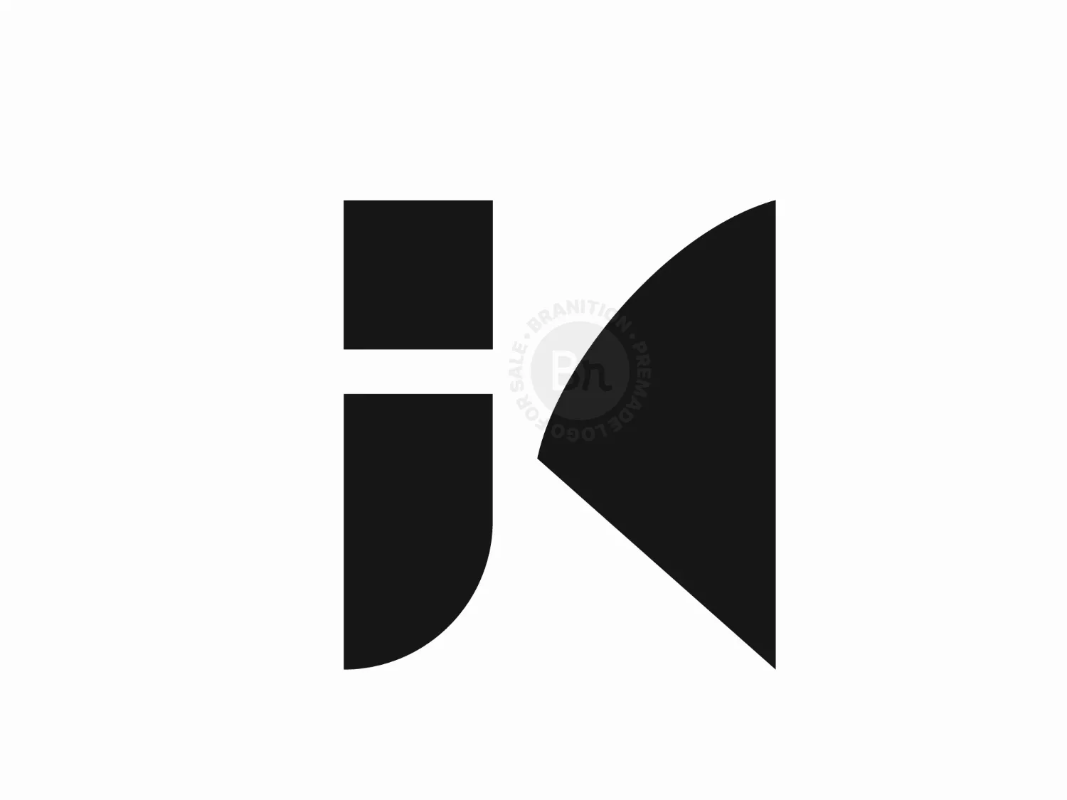 Letter IK Or KI Logo